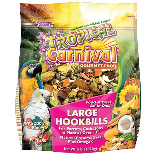 TROPICAL CARNIVAL GOURMET LARGE HOOKBILL FOOD