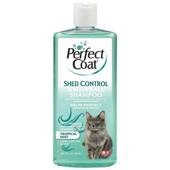PERFECT COAT SHED/HAIRBALL CONTROL SHAMPOO FOR CAT