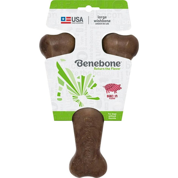 Benebone Bacon Wishbone (Medium)